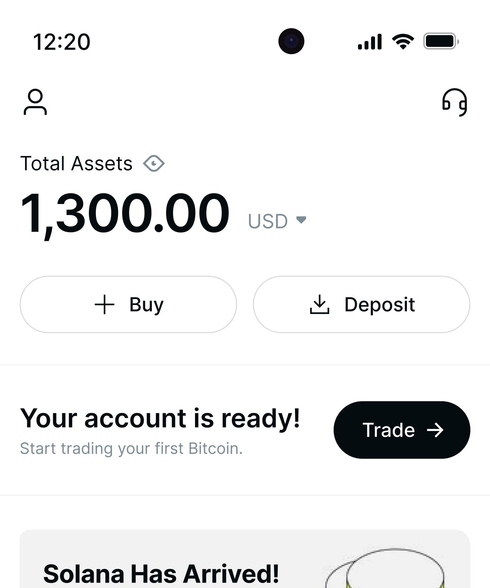 Trade Crypto anytime, anywhere